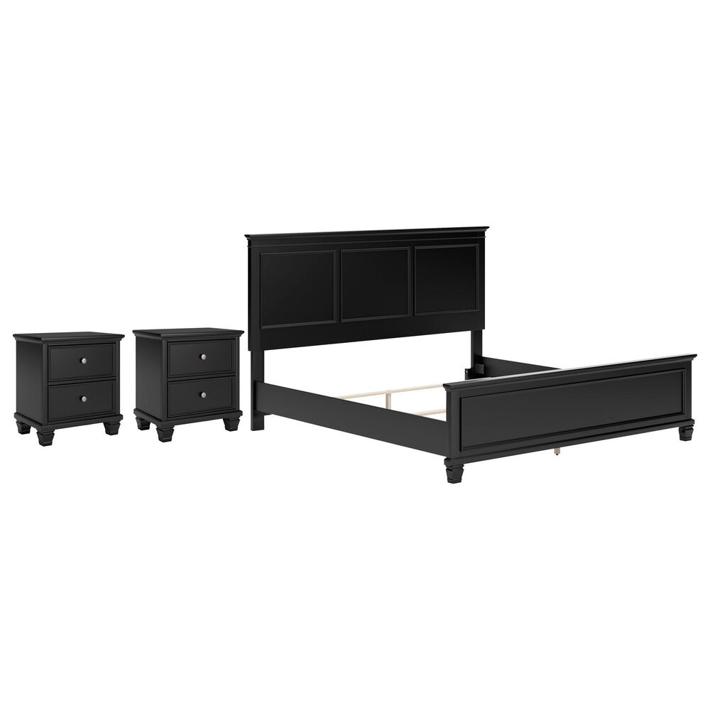 Signature Design by Ashley Lanolee 3Piece King Bed with Two