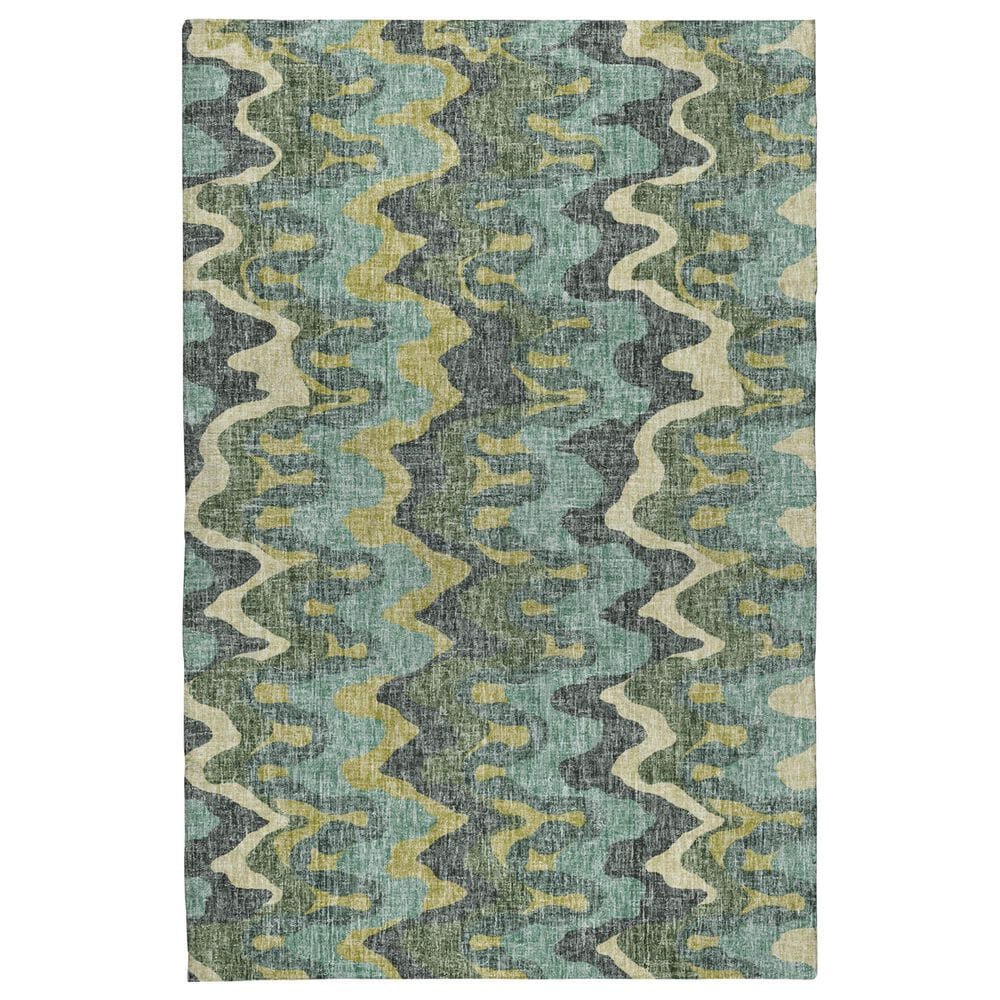 Dalyn Rug Company Lorenzo LN6 Teal 5" x 7"6" Area Rug, , large