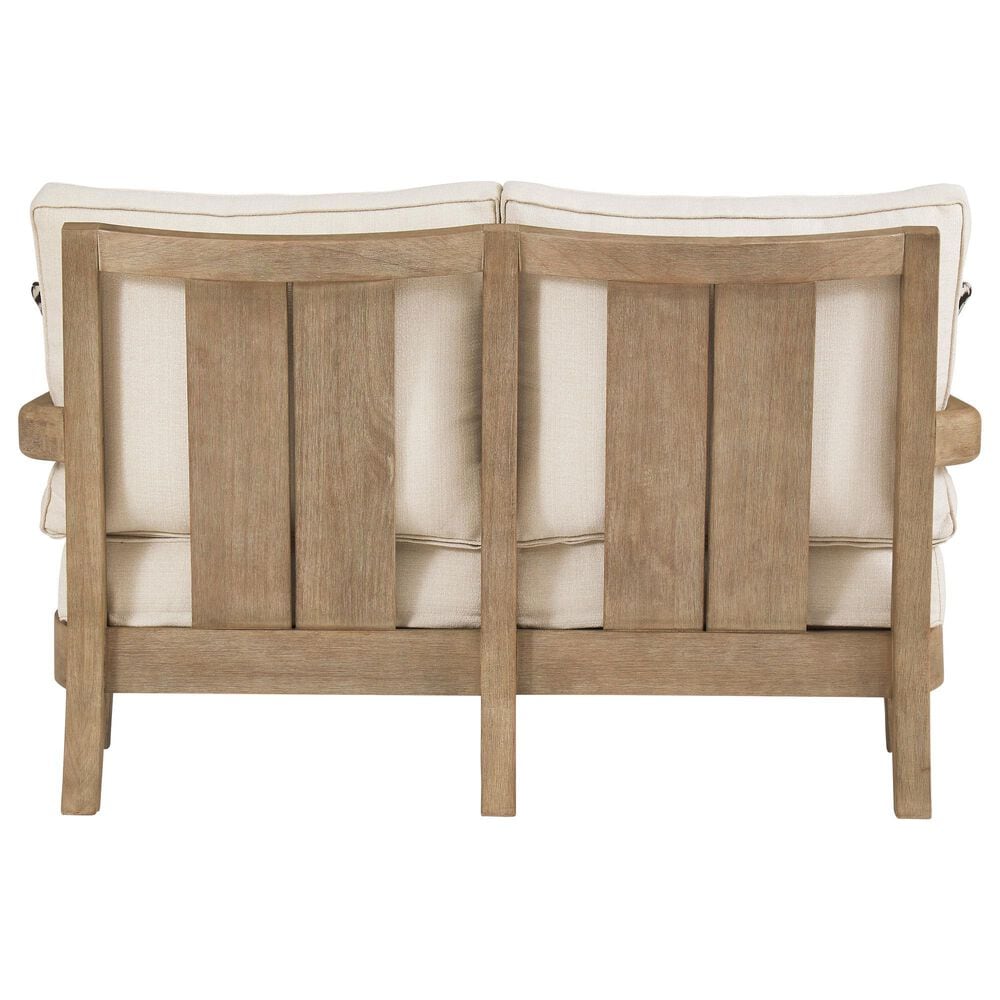 Ashley Gerianne 5-Piece Patio Conversation Set in Beige, , large