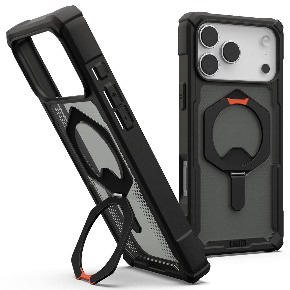 UAG Plasma Xte Magsafe Case For Apple 2025 Iphone 6.9 Pro Max - Black And Pop Orange, , large