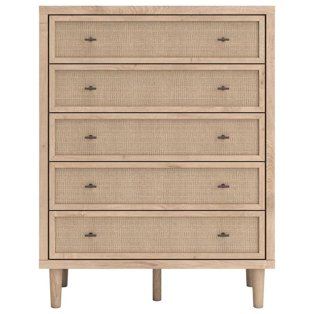 Ashley 4-Piece Upholstered King Bedroom Set in Two Tone, , large