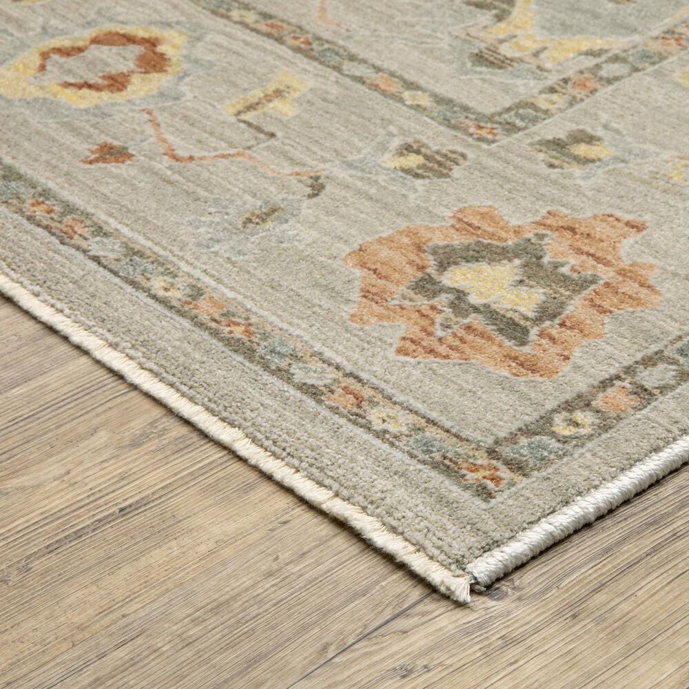 Oriental Weavers Keaton Grey and Multicolor 3&#39;3&quot; x 5&#39; Area Rug, , large