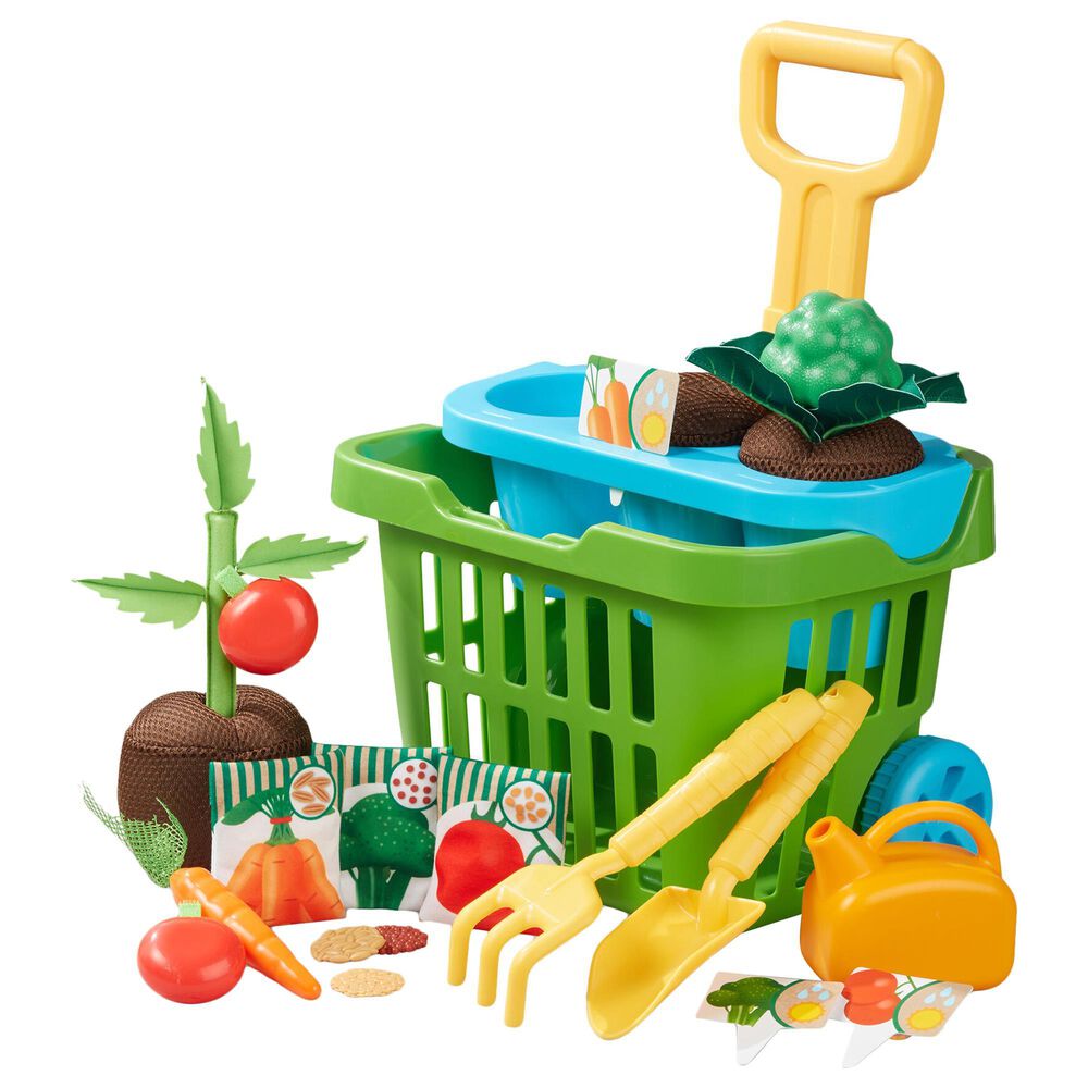 Melissa & Doug Let"s Explore Vegetable Gardening Play Set, , large