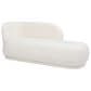 Jennifer Taylor Home Aire Right Arm Facing Chaise Lounge in Ivory White, , large