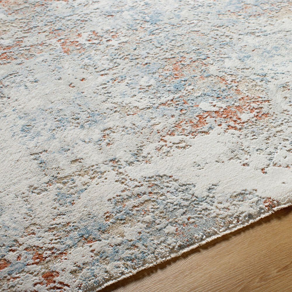 Surya Brunswick 2'7" x 10' Cream, Taupe, Blue, Dusty Coral, Olive and Tan Runner, , large