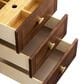 James Martin Vanities Amberly 60" Single Bathroom Vanity in Mid-Century Walnut with 3 cm Lime Delight Quartz Top and Rectangular Sink, , large