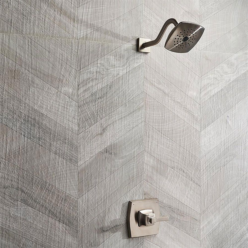 Soho Studio Elan Chevron Grey 24&quot; x 48&quot; Porcelain Tile, , large