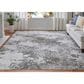 Feizy Waldor Ivory and Gray 2"10" x 7"10" Runner, , large