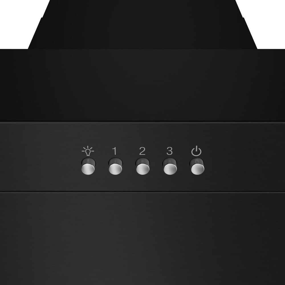 Thor Kitchen 36" Professional Wall Mount Pyramid Range Hood in Matte Black, , large