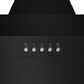 Thor Kitchen 36" Professional Wall Mount Pyramid Range Hood in Matte Black, , large
