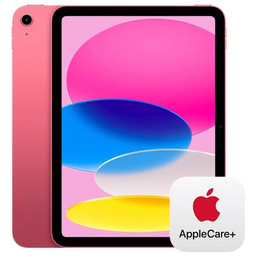 Apple 11-Inch iPad A16 chip with Wi-Fi only - 256GB in Pink with 2-Year AppleCare+, , large