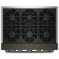 KitchenAid 36" Commercial Dual Fuel Range in Black Ore, , large