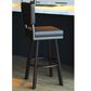 Delaware Dining Malibu 26" Swivel Barstool in Sun Bronze/Dark Brown, , large