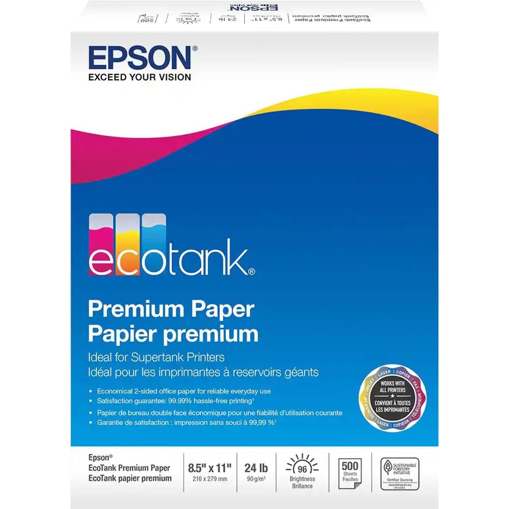 Epson EcoTank Premium Paper - 500 Sheets, , large