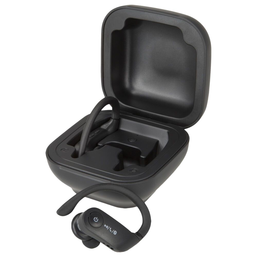 iLive True Wireless Earbuds with Charging Case in Black, , large