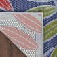 Nourison Aloha ALH18 3"6" x 5"6" Navy and Multicolor Indoor/Outdoor Area Rug, , large