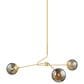 Mitzi Lighting Nyla 3-Light Chandelier in Aged Brass, , large
