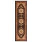 Safavieh Lyndhurst LNH330 2"3" x 8" Black and Red Runner, , large