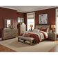 Urban Home 7 Drawer Contemporary Chest in Brown, , large