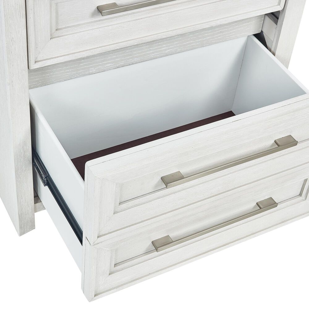 Sasha Lee 5-Piece Queen Storage Bedroom Set in Brushed White, , large