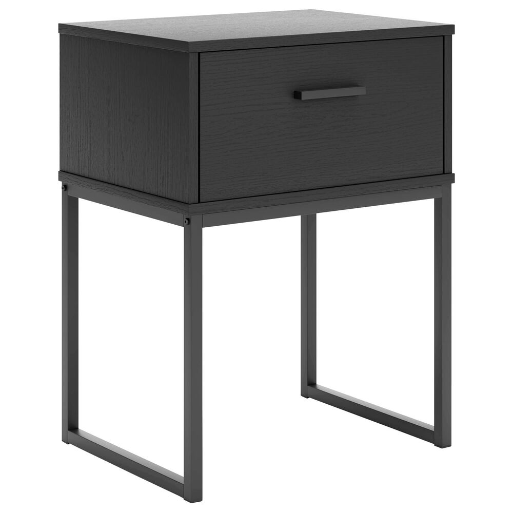 Ashley Socalle 4-Piece Queen Platform Bedroom Set in Black, , large