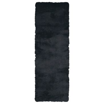 Feizy Rugs Indochine 2"6" x 6" Black Area Rug, , large