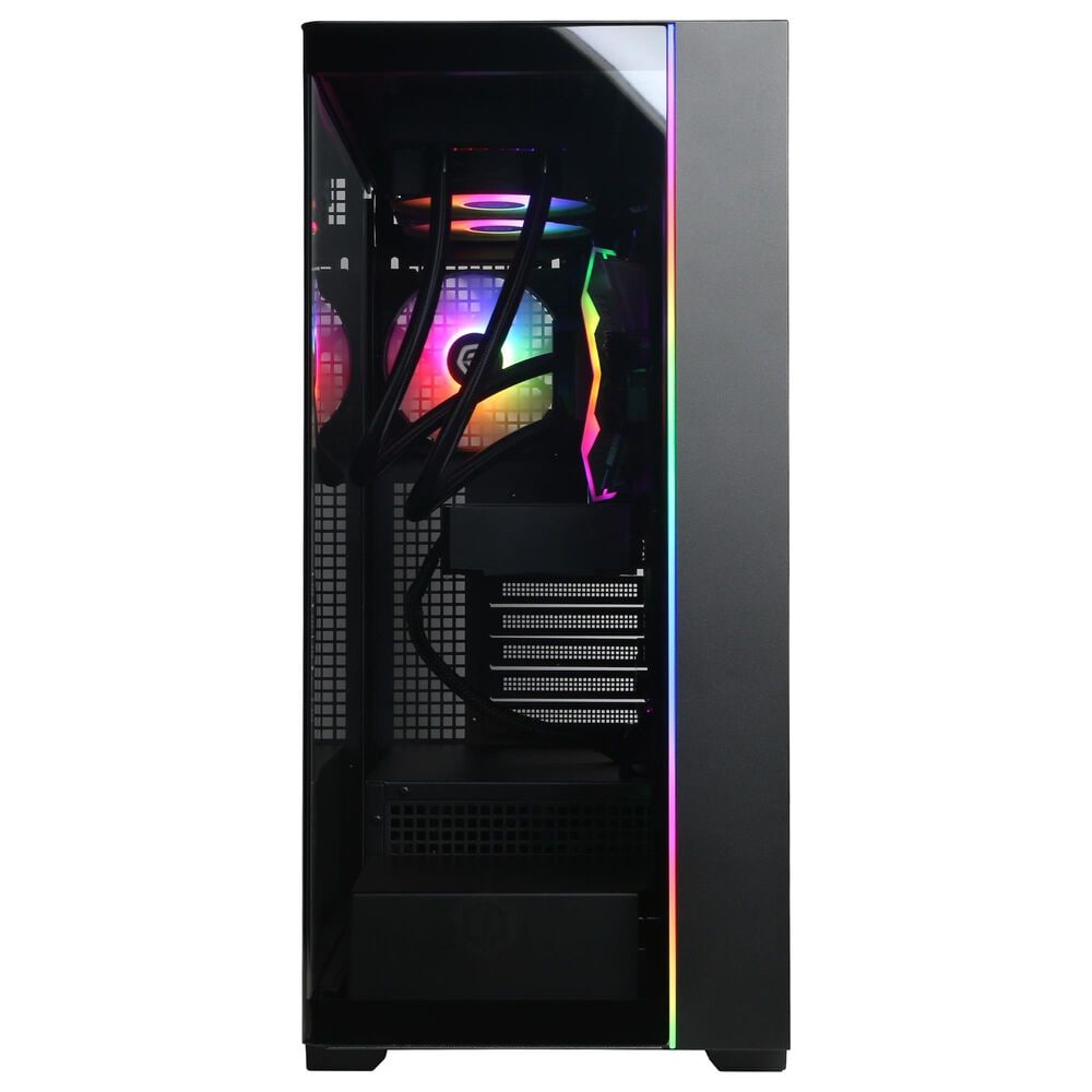 CyberPowerPC Gamer Supreme Gaming Desktop | AMD Ryzen 7 9700X - 32GB RAM - NVIDIA GeForce RTX 5070 Graphics - 2TB SSD in Black, , large