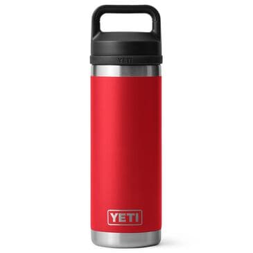 YETI Rambler 18 Oz Water Bottle with Chug Cap in Rescue Red, , large