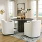 Millenium Radkin 5-Piece Round Dining Set in Burnished Brown, , large