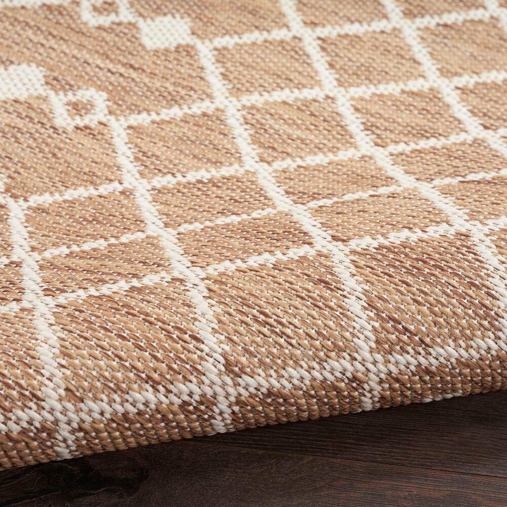 Nourison Positano Southwestern Jute 7&#39; x 10&#39; Indoor/Outdoor Area Rug, , large