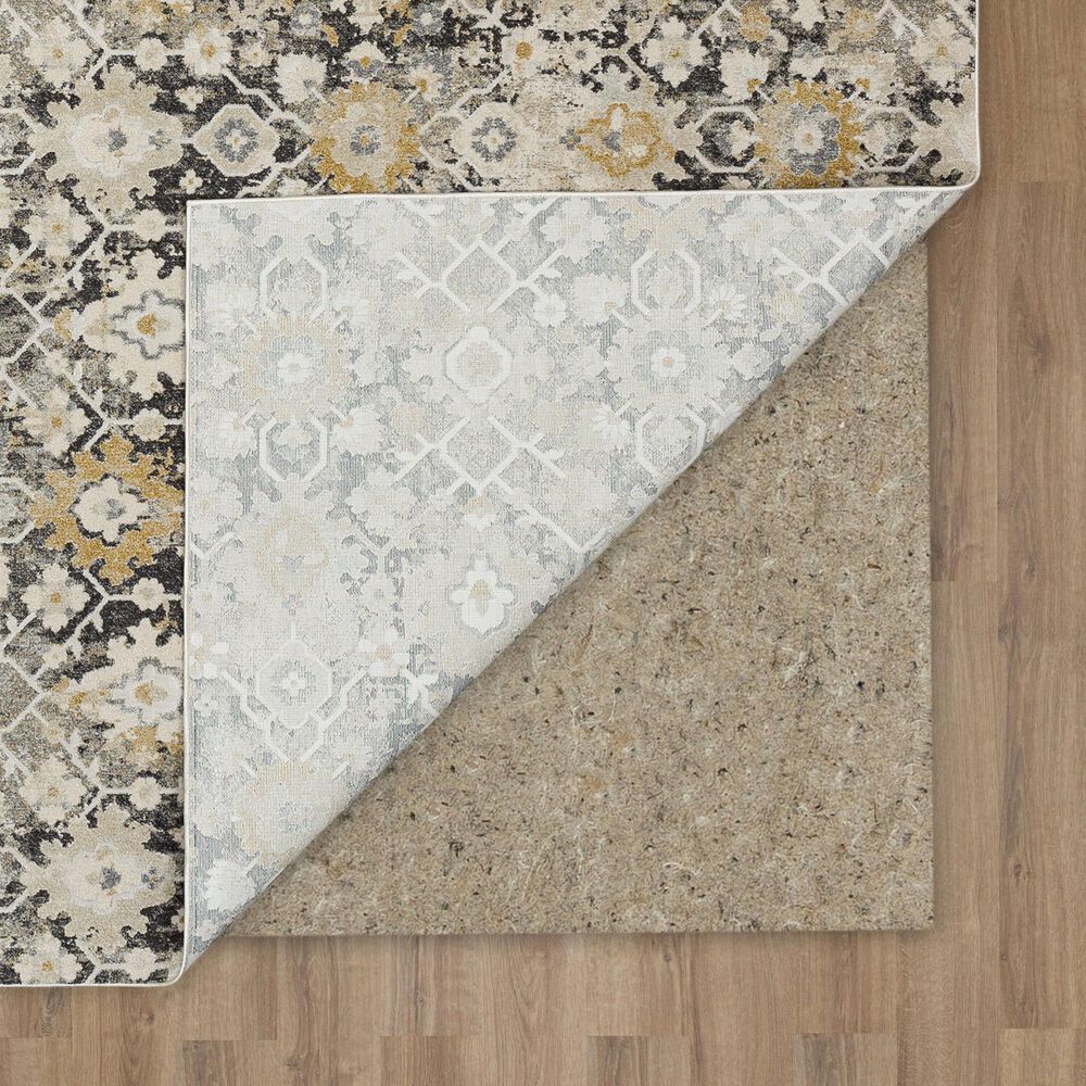 Karastan Windemere Transitional 2&#39;6&quot; x 10&#39; Gray Runner, , large