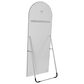 Impressions Vanity Stage Lite Arch Full Length Vanity Mirror in Silver, , large