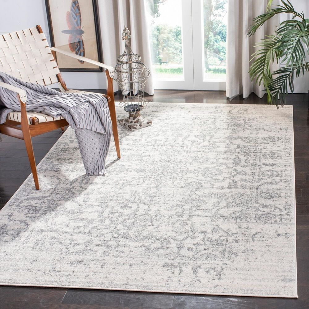 Safavieh Madison MAD603G 10&#39; x 14&#39; Silver and Ivory Area Rug, , large