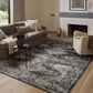 Amber Lewis x Loloi Josie 7"6" x 9"6" Ink and Earth Area Rug, , large