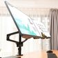 MSI Dual Monitor Desk Mount for 17"-32" Screen in Matte Black, , large