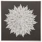 Maple and Jade 24" x 24" Glam Shadow Box Wall Decor in Black and Silver, , large