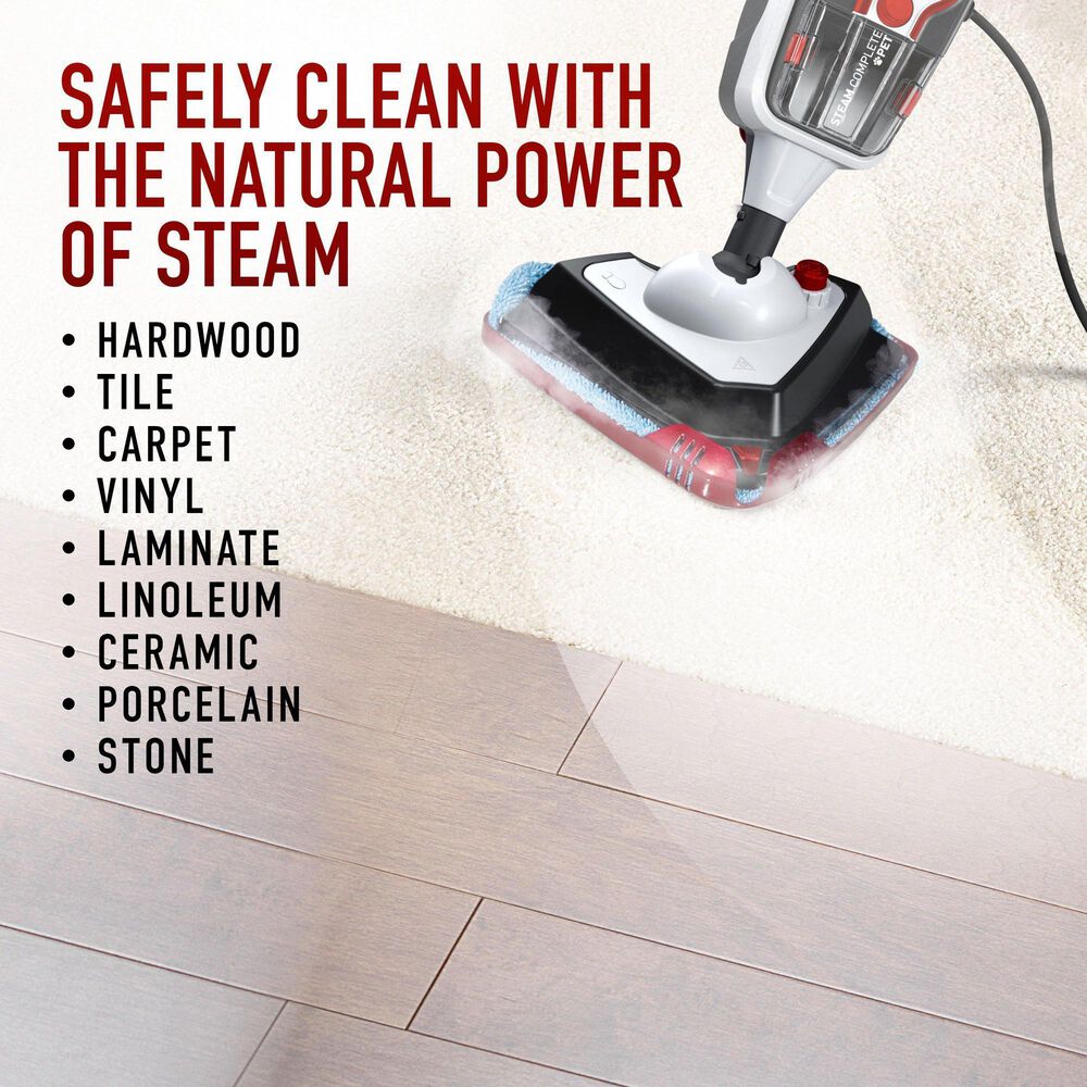 Hoover Steam Complete Pet Cleaner in White, , large