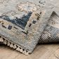 Oriental Weavers Majorca MAJ05 Grey and Blue 8" x 10" Area Rug, , large