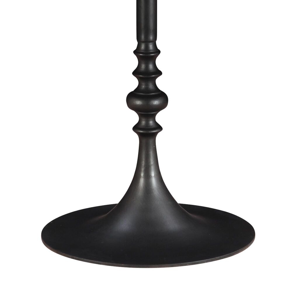 Home Trends &amp; Design Dauphine and Essex 3-Piece Round Dining Set in Black, , large
