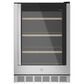 GE Profile 5.1 Cu. Ft. Beverage Center Cooler in Stainless Steel, , large
