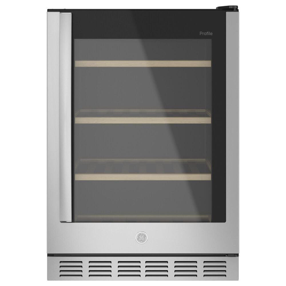 GE Profile 5.1 Cu. Ft. Beverage Center Cooler in Stainless Steel, , large