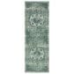 Loloi Mika 2"5" x 7"8" Green and Mist Runner, , large
