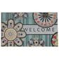 Mohawk Doorscapes 1"6" x 2"6" Blue Door Mat, , large
