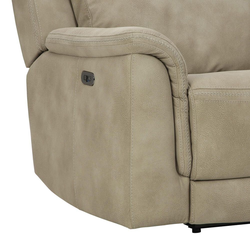 Ashley Next-Gen DuraPella Power Reclining Sofa with Power Headrest in Sand, , large