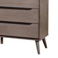 Furniture of America Lennart 6-Drawer Dresser and Mirror in Gray, , large