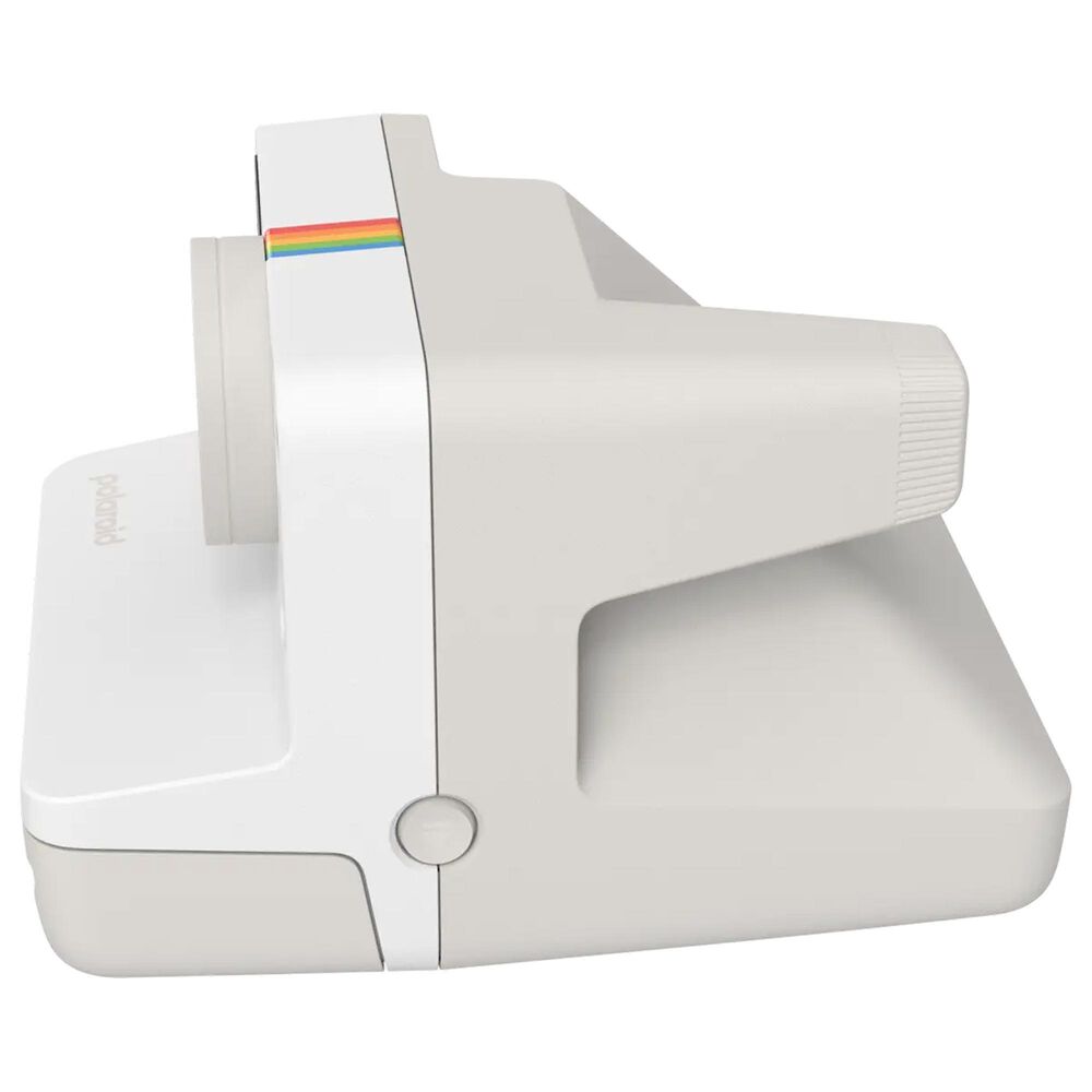 Polaroid Now Generation 3 Instant Camera with Color Film Bundle (8 Photos) in Pebble White, , large