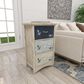 Maple and Jade Coastal Chest in White, , large