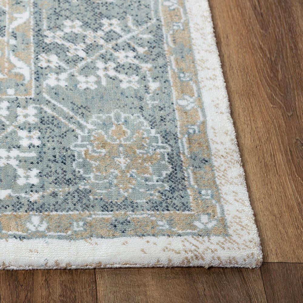 RIZZY Elite 10&#39; x 13&#39; Ivory and Light Grey Area Rug, , large