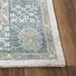 RIZZY Elite 10" x 13" Ivory and Light Grey Area Rug, , large