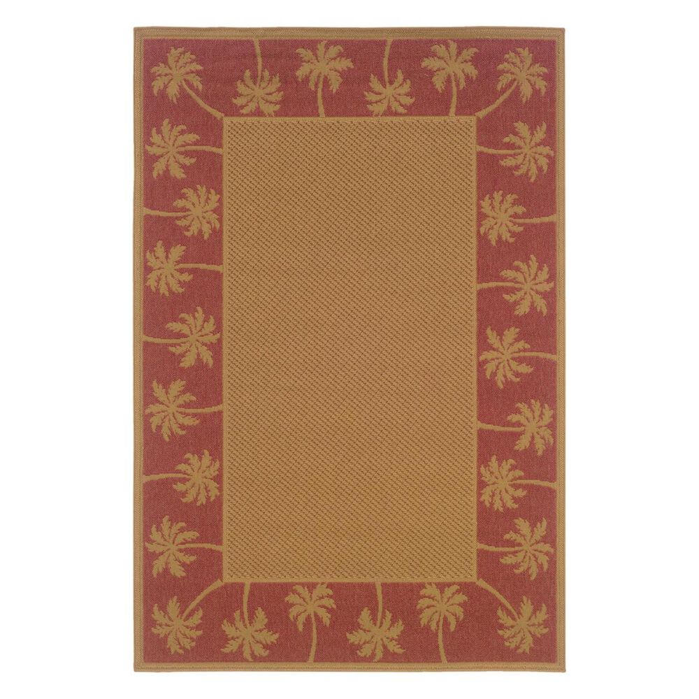 Oriental Weavers Lanai 606C8 7"3" x 10"6" Beige Area Rug, , large
